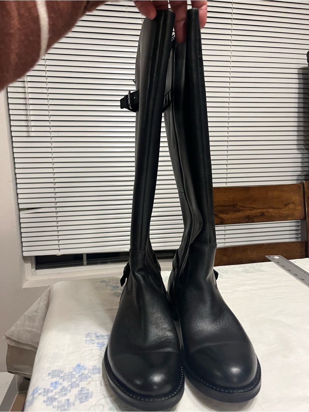 Ecco Black Textile Comfort Shoe